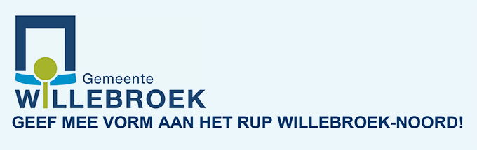 Logo en slogan RUP Willebroek-Noord